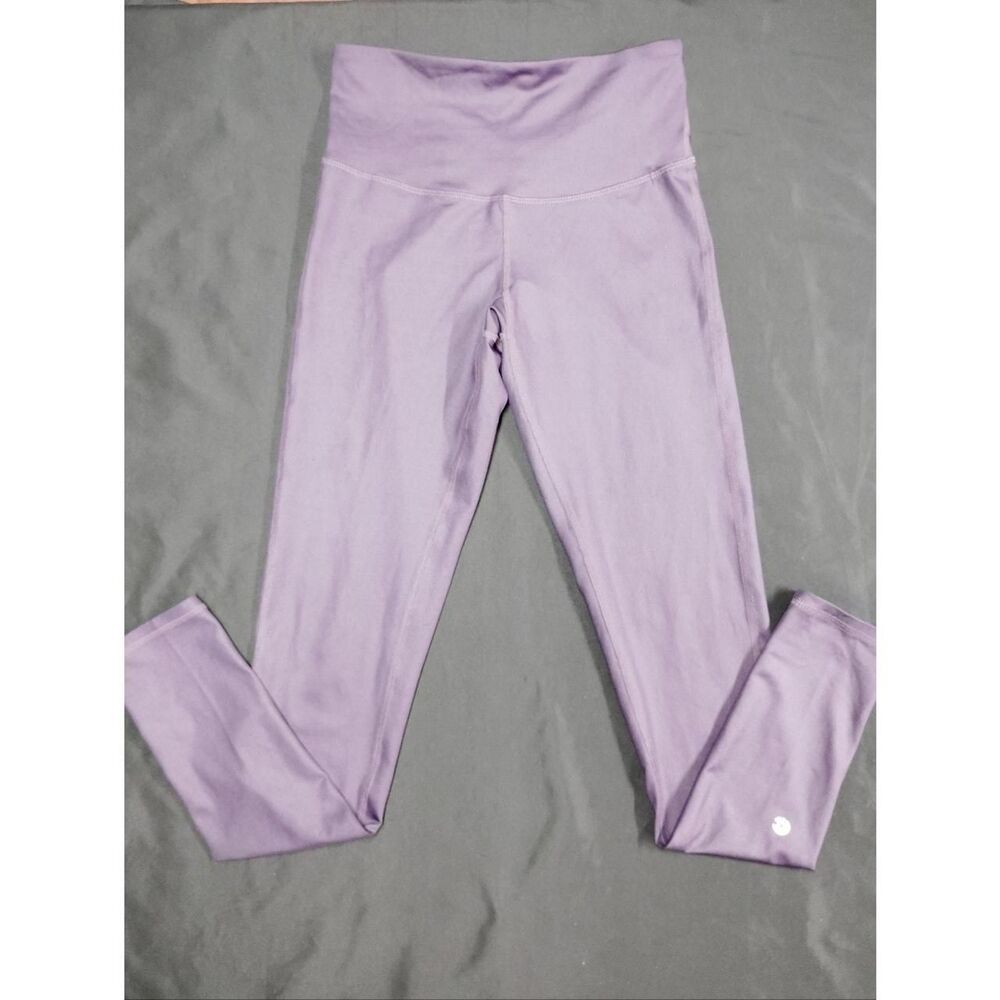 Champion Eggplant Purple High-Waist Ankle Leggings
